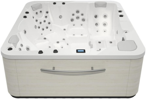 Wanna SPA AstralPool Evolution 233x233x91cm, biały, 5 miejsc, obudowa Grafit, LumiPlus, Audio Bluetooth, ECOSpa, Nordic, WiFi