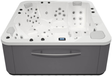 Wanna SPA AstralPool Evolution 233x233x91cm, biały, 5 miejsc, obudowa Grafit, LumiPlus, Audio Bluetooth, ECOSpa, Nordic, WiFi