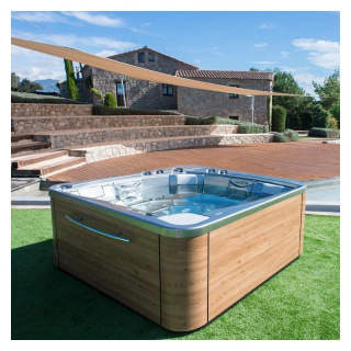 Wanna SPA AstralPool Atlantida 216x216x90cm, biały, 5 miejsc, obudowa Thunder, LumiPlus, Audio Bluetooth, ECOSpa, WiFi