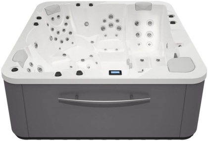 Wanna SPA AstralPool Evolution 233x233x91cm, biały, 5 miejsc, obudowa Grafit, LumiPlus, Audio Bluetooth, ECOSpa, WiFi