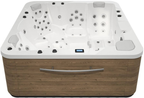 Wanna SPA AstralPool Evolution 233x233x91cm, biały, 5 miejsc, obudowa Grafit, LumiPlus, Audio Bluetooth, ECOSpa, WiFi