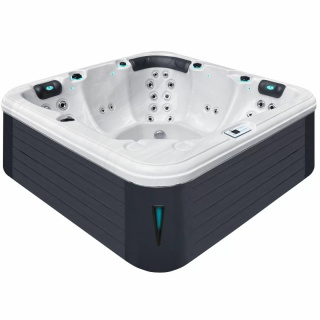 Wanna SPA z hydromasażem Passion Spas Relax (204х204х85 cm), srebrno-biały