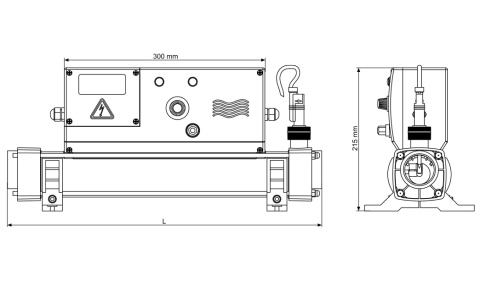 Elektryczny-podgrzewacz-wody-do-basenu-Vulcan-Evolution-Tytan-12kW-230-V/380-V