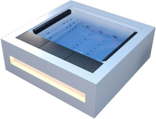 Wanna SPA AstralPool Pure 220x220x78cm, biały, 4 miejsca, PureLine, Audio Bluetooth, ECOSpa