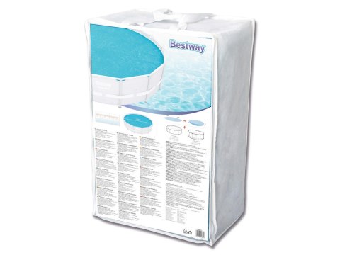 Pokrywa solarna do basenu stelaż 427 cm Bestway 58252 Bestway