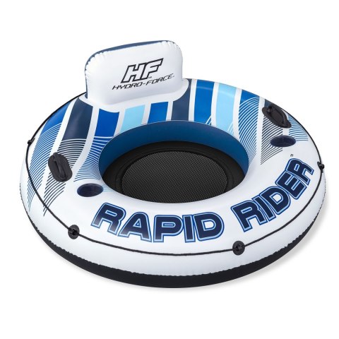 Koło do pływania Rapid Rider śr. 135 cm 2 uchwyty Bestway 43116 Bestway