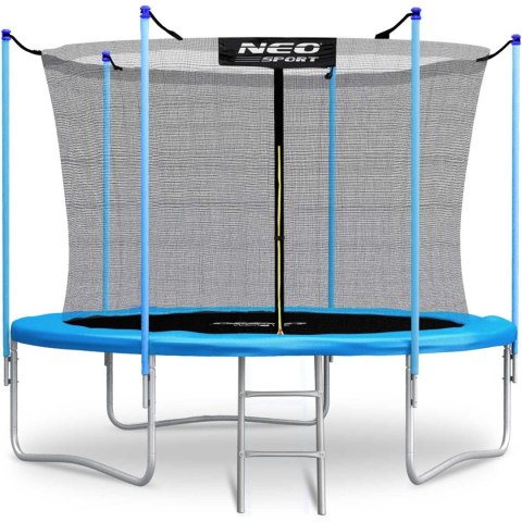 Trampolina ogrodowa 10ft/312cm z siatką wewnętrzną i drabinką Neo-Sport