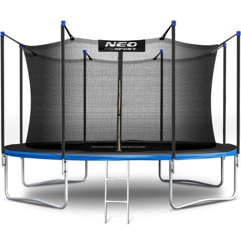 Trampolina ogrodowa 12ft/374cm z siatką wewnętrzną i drabinką Neo-Sport Neo-Sport