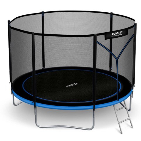 Trampolina ogrodowa 10ft/312cm z siatką zewnętrzną i drabinką Neo-Sport Neo-Sport