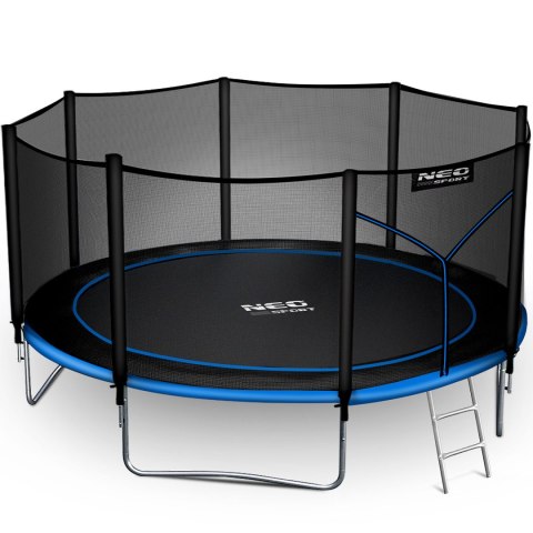 Trampolina ogrodowa 14ft/435cm z siatką zewnętrzną i drabinką Neo-Sport Neo-Sport