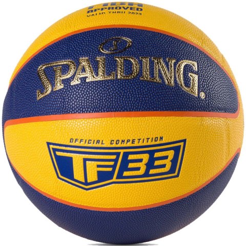 PIŁKA DO KOSZYKÓWKI SPALDING TF-33 R.6 OFFICIAL COMPETITION SPALDING