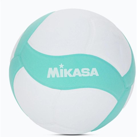 PIŁKA SIATKOWA MIKASA VS210W KIDS MINI R.4 210g biało/zielona MIKASA