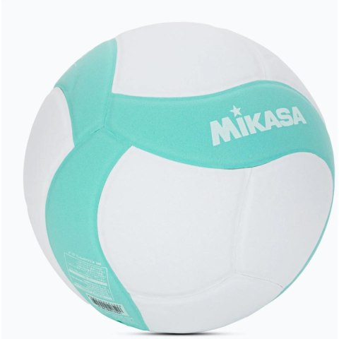 PIŁKA SIATKOWA MIKASA VS210W KIDS MINI R.4 210g biało/zielona MIKASA