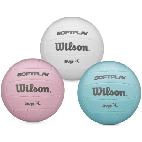 PIŁKA SIATKOWA WILSON AVP SOFTPLAY BIAŁA WILSON