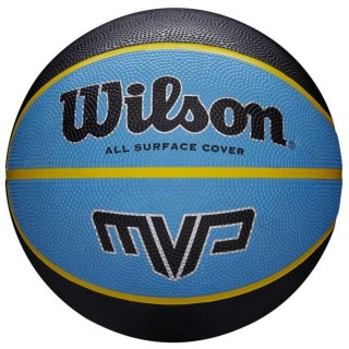 PIŁKA DO KOSZYKÓWKI WILSON MVP R.7 CZARNO-NIEBIESKA WILSON