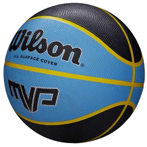 PIŁKA DO KOSZYKÓWKI WILSON MVP R.7 CZARNO-NIEBIESKA WILSON