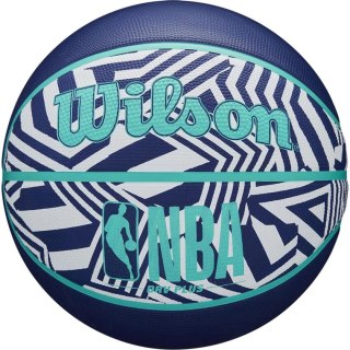 PIŁKA DO KOSZYKÓWKI WILSON NBA DRV PLUS DAZZLE CAMO BSKT INDIGO R.7 WILSON