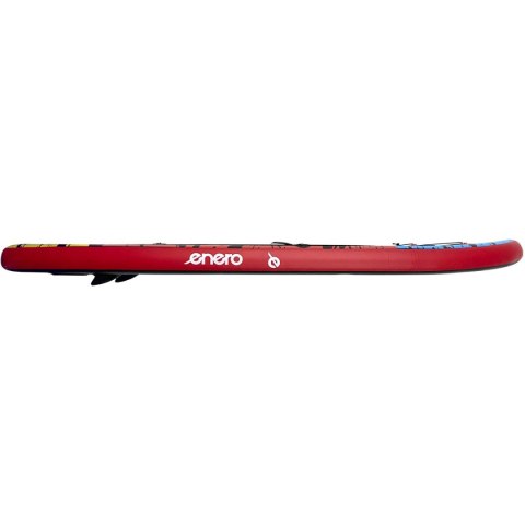 ZESTAW - DESKA SUP 135KG DMUCHANA ENERO 300x76x15CM BLACK ENERO