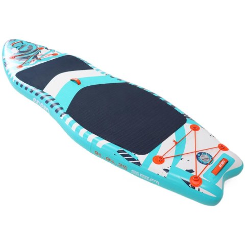 ZESTAW - DESKA SUP 140KG DMUCHANA ENERO 320x91x15CM SEA ENERO