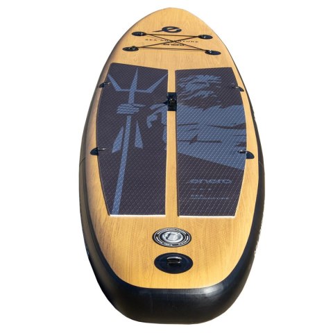 ZESTAW - DESKA SUP 145KG DMUCHANA NEPTUN WOODEN ENERO 320x76x15CM ENERO