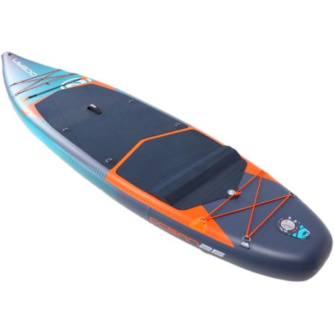 ZESTAW - DESKA SUP 170 KG DMUCHANA ENERO 350x81x15CM OCEAN ENERO