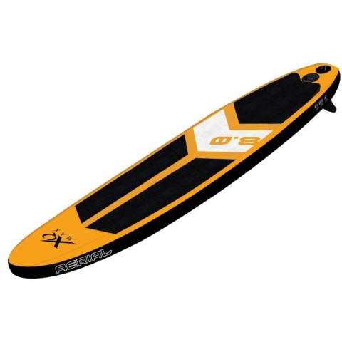 ZESTAW - DESKA SUP 90KG DMUCHANA SURF 245x57x10CM ORANGE XQMAX