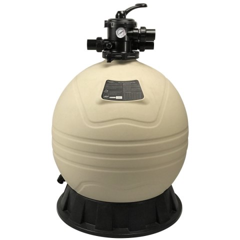 Filtr piaskowy do basenu Emaux MFV35, D875mm, 30.5 m³/h, górny zawór 6-drogowy, kod produktu MFV35