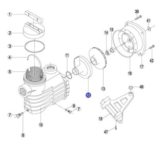 Dyfuzor do pomp Kripsol EP, KNG - RKS 120.A/RBH0006.03R (RPUM0012.03R) Kripsol