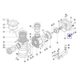 Kołnierz pompy КА/КАР Kripsol RKA170.A/RBH0008.03R FLANGE KAP/KA Kripsol