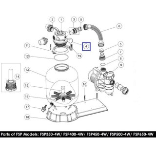 Manometr Emaux PPG50 6021001 tworzywo sztuczne Emaux