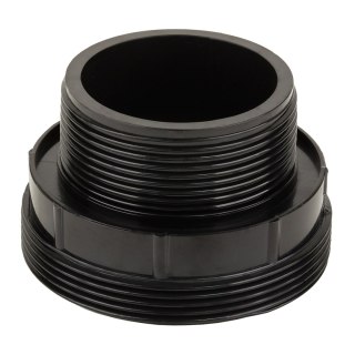 Mufa Emaux z gwintem zewnętrznym do MPV 2.0" czarna 1013031 Emaux