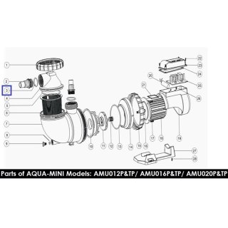 Pierścień uszczelniający Emaux 1,5" (02020013) Emaux