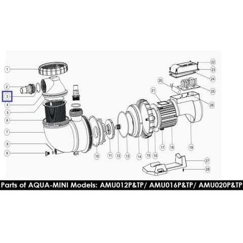 Pierścień uszczelniający Emaux 1,5" (02020013) Emaux