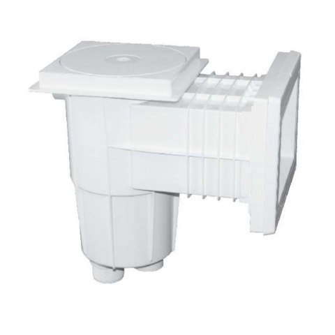 Skimmer do basenów foliowych Emaux EM0130-SV Standard (kwadratowa pokrywa) z mosiężnymi wstawkami Emaux