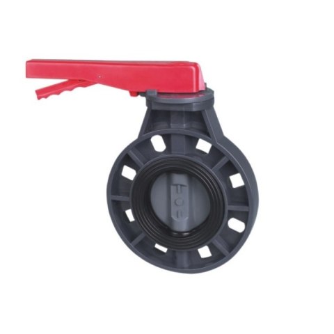 Zawór motylkowy PVC ERA bez kołnierzy, d110 mm Era