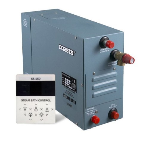 Generator pary Coasts KSA-60 6 kW 220V z pilotem KS-150 Keya Sauna