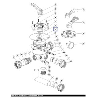 Podkładka sprężyny Emaux do górnego zaworu1.5" 1181002 Emaux