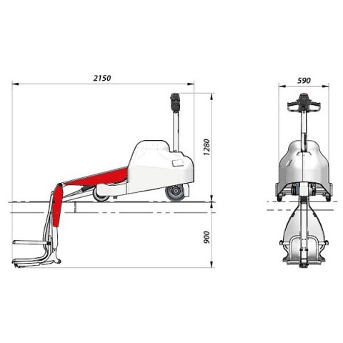 Podnośnik basenowy dla osób niepełnosprawnych Panda Pool DIGI Project