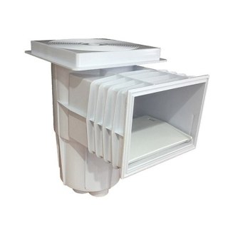 Skimmer do basenów betonowych Emaux EM0130-SC Standard, pokrywka kwadratowa Emaux