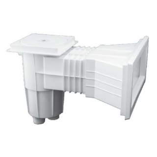 Skimmer do basenów foliowych Emaux EM0140-SV Wide, wstawki mosiężne Emaux