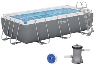 Basen stelażowy prostokątny Bestway 56441 (404х201х100 cm) z filtrem wkładowym i drabinką Bestway