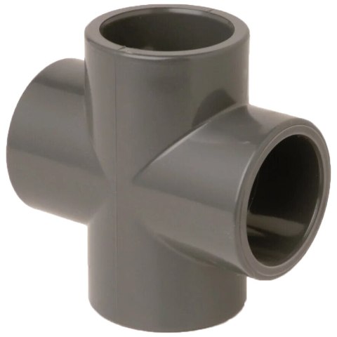 Czwórnik PVC-U Era US01875, d75 mm Era