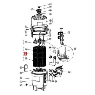 Element filtracyjny Hayward (DEX4800DS) Hayward