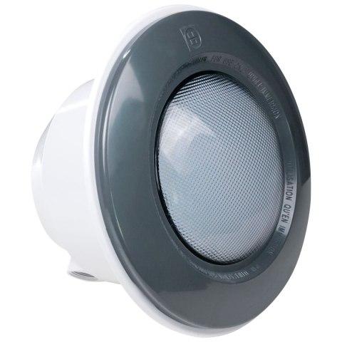 Lampa LED do basenu Hayward PAR56 CrystaLogic, Cool white (6500K), ciemnoszara, folia Hayward