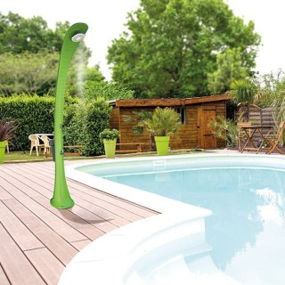 Prysznic solarny Aquaviva Cobra z kranikiem do mycia stóp, zielony DS-C720VE, 32 l Aquaviva