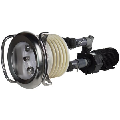 BADU Jet Primavera Deluxe LED White 85 m3/h przeciwprąd do basenu (400 V) Speck, bez niszy