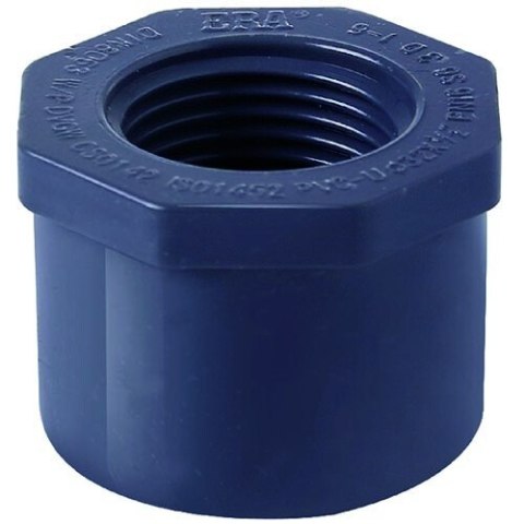 Redukcja krótka PVC ERA US602263 do wklejania, z gwintem wewnętrznym, d63x1/2" Era