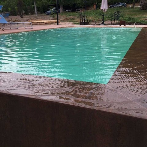 Folia basenowa Cefil Touch Onyx Emerald szmaragdowa (teksturowana) Cefil