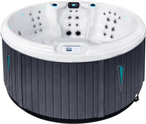 Jacuzzi z hydromasażem Passion Spas Recharge (200х85 cm), srebrno-biały Passion Spas