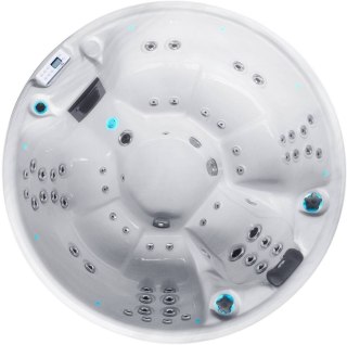 Jacuzzi z hydromasażem Passion Spas Recharge (200х85 cm), srebrno-biały Passion Spas